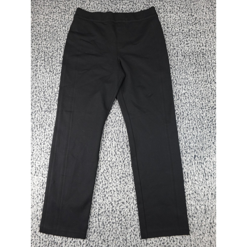Spanx The Perfect Pant Womens XL Black Straight Leg Shaping Trousers